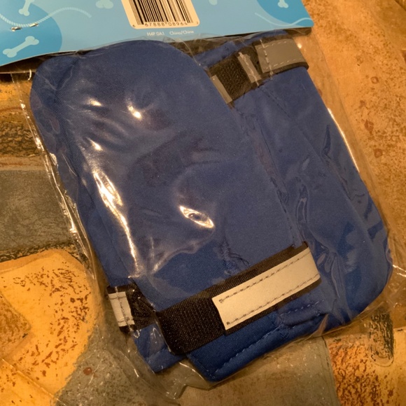 Petstore Blue Neoprene Dog Boots (Large) - Picture 2 of 5